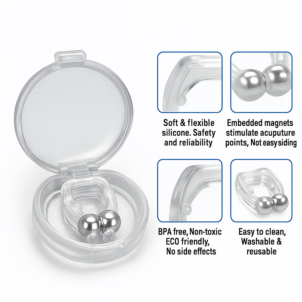 Kova  Anti Snoring  Clip.